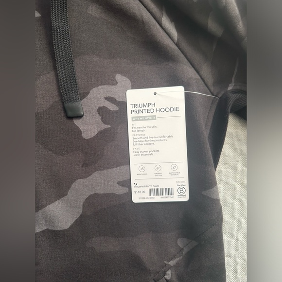 Athleta Triumph Camp Zip Up Hooded Sweatshirt - Picture 8 of 8